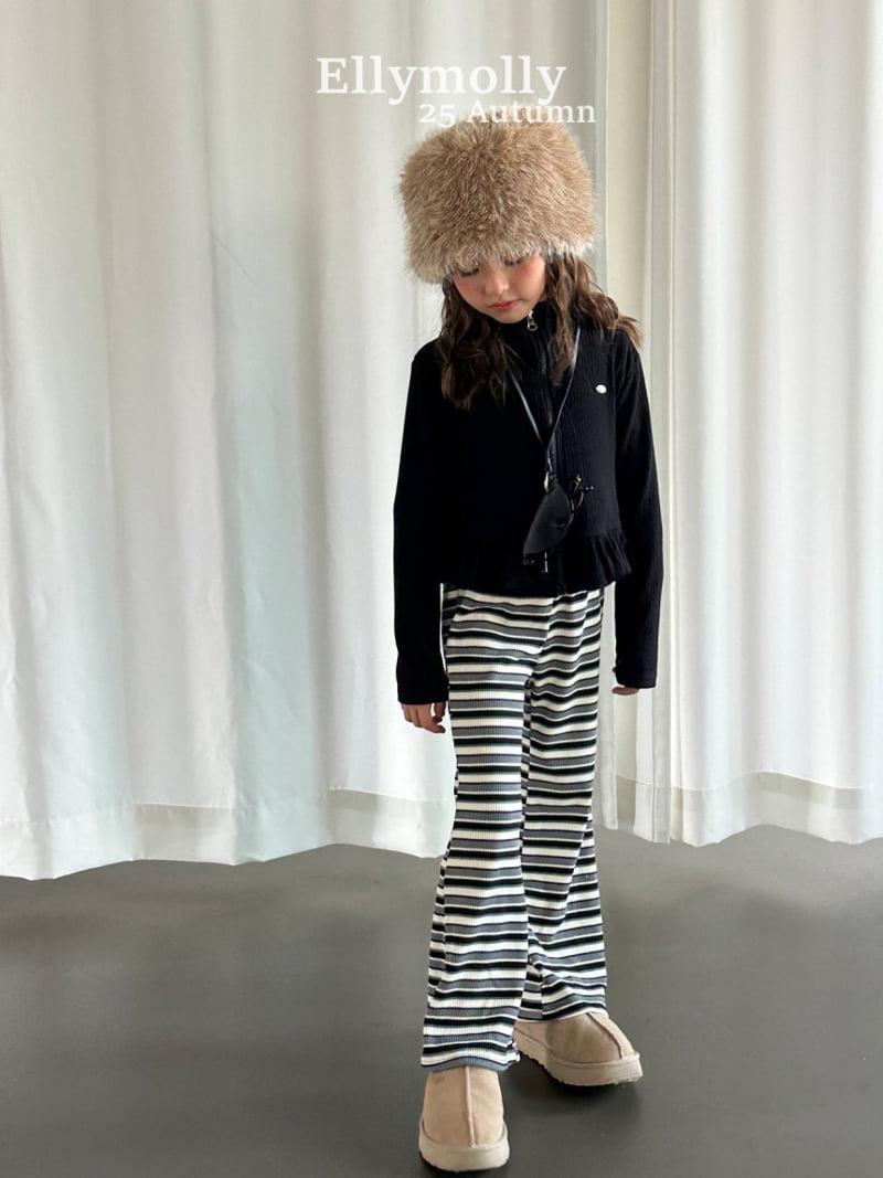 Ellymolly - Korean Children Fashion - #childrensboutique - Pepero Bootcut Pants - 7