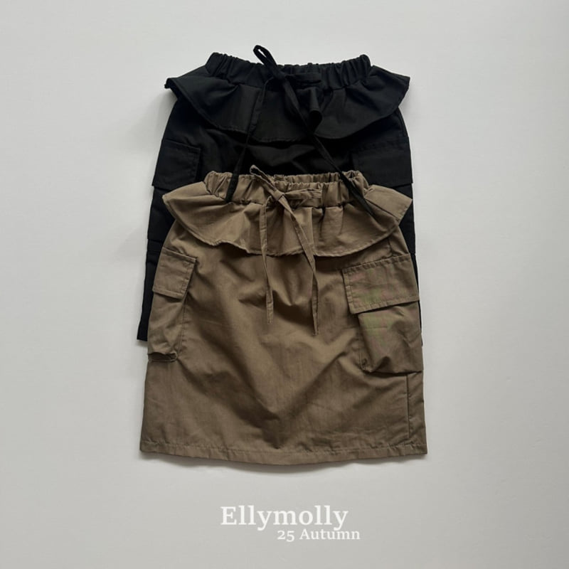 Ellymolly - Korean Children Fashion - #childrensboutique - Antique Frill Skirt - 2