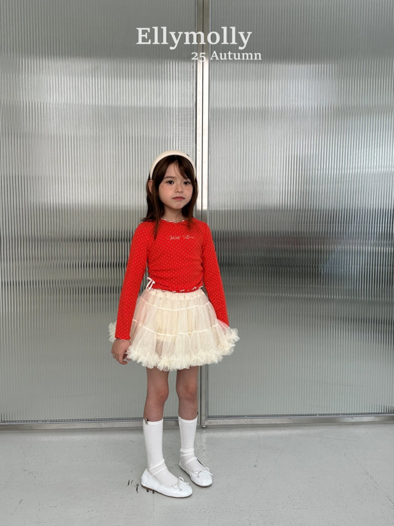 Ellymolly - Korean Children Fashion - #childrensboutique - Top of Dot Tee - 12