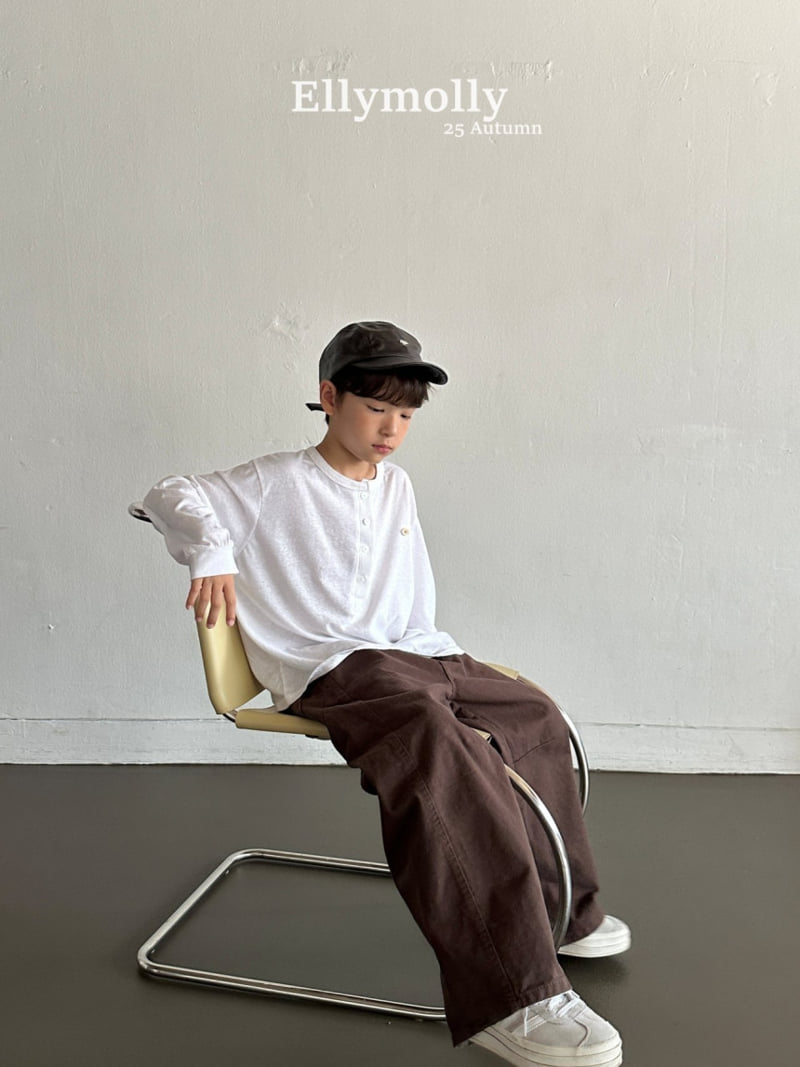 Ellymolly - Korean Children Fashion - #designkidswear - Wide Dart Pants - 11