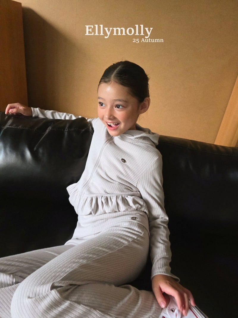 Ellymolly - Korean Children Fashion - #designkidswear - Balloon Hood Jumper - 5