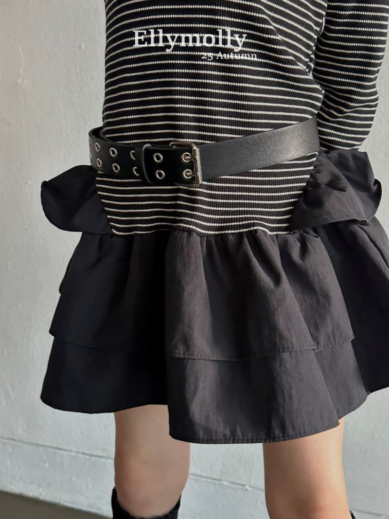 Ellymolly - Korean Children Fashion - #designkidswear - Ivory Frill One-piece - 8