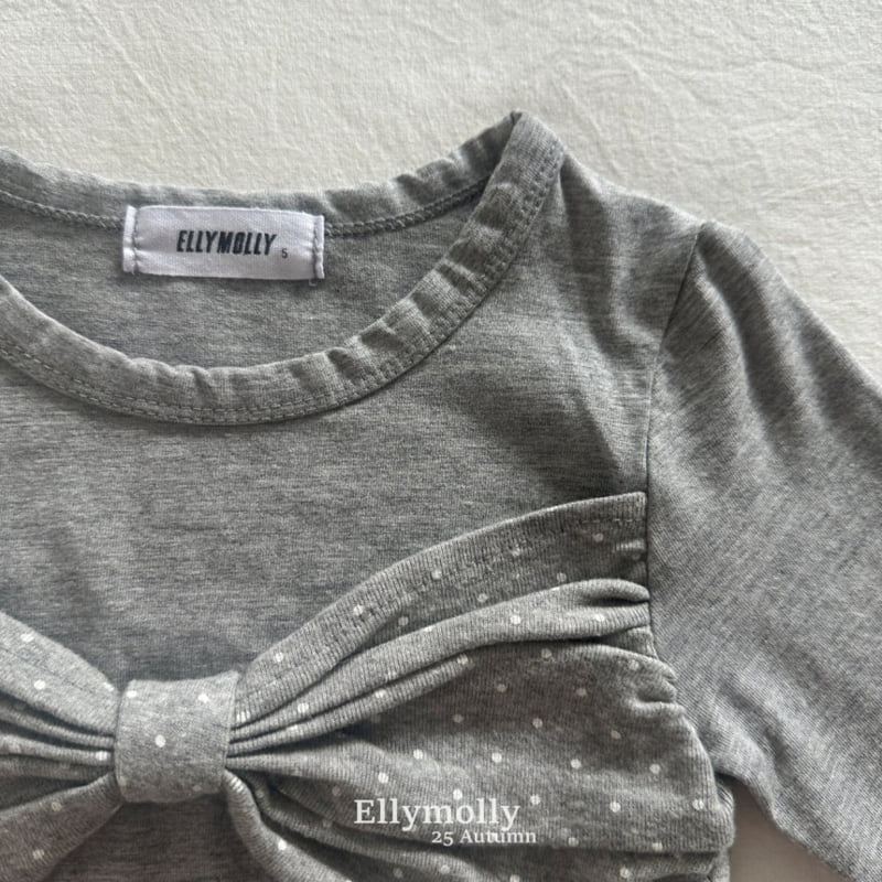 Ellymolly - Korean Children Fashion - #childrensboutique - Joy Ribbon Tee - 4