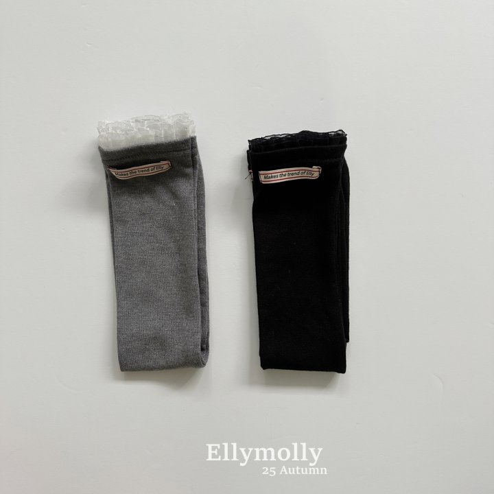 Ellymolly - Korean Children Fashion - #designkidswear - Frilly Knee-high Socks - 3