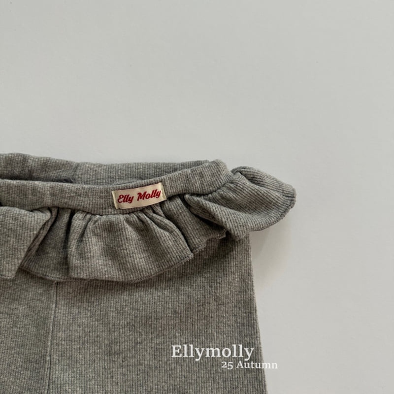 Ellymolly - Korean Children Fashion - #designkidswear - Chacha Frill Leggings - 4