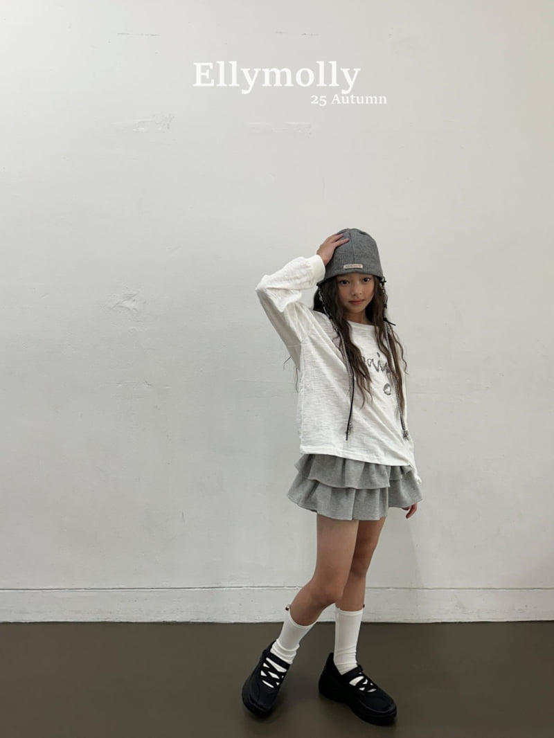 Ellymolly - Korean Children Fashion - #discoveringself - Again Slub Tee - 6