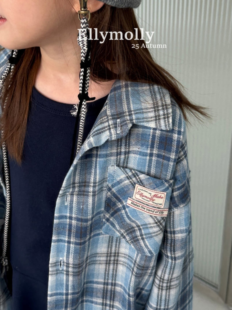 Ellymolly - Korean Children Fashion - #discoveringself - Choco Check Shirt - 9