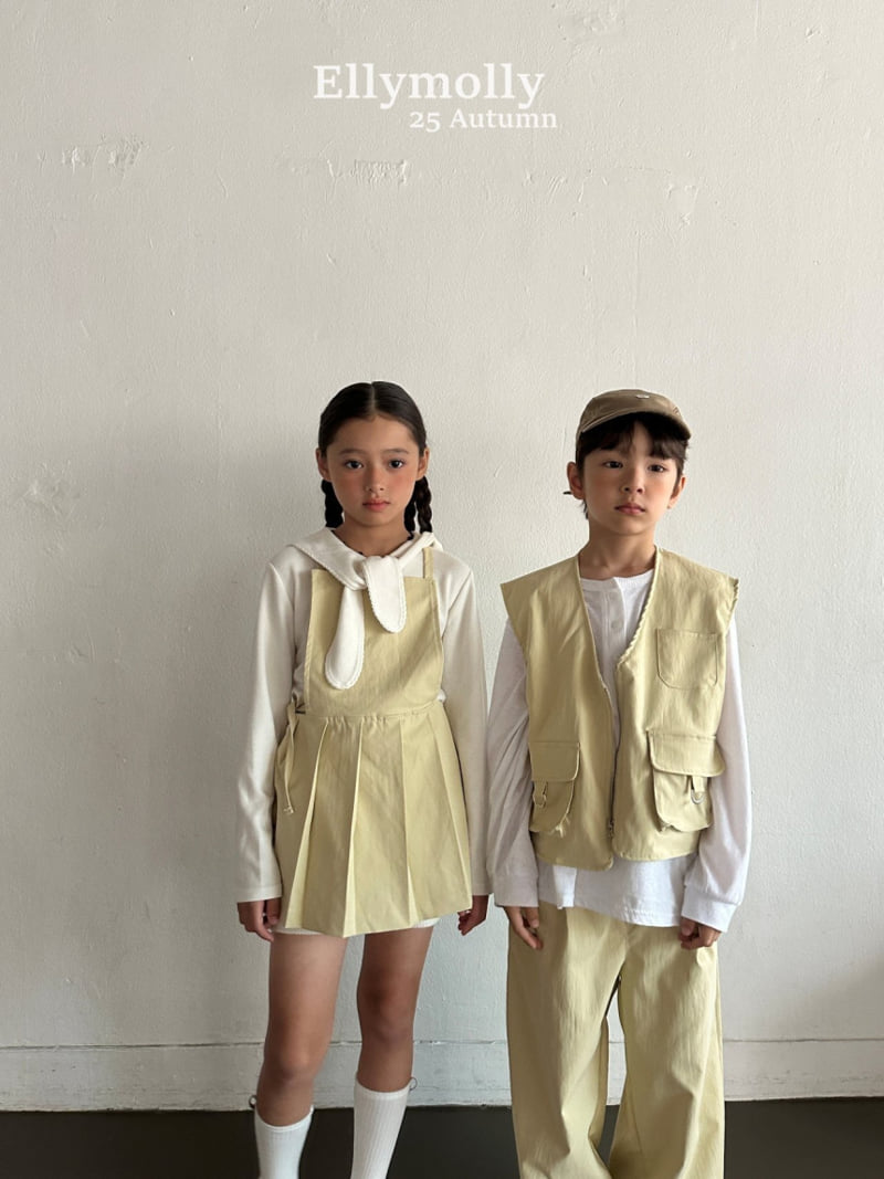 Ellymolly - Korean Children Fashion - #discoveringself - Eiffel Wrap One-piece - 12