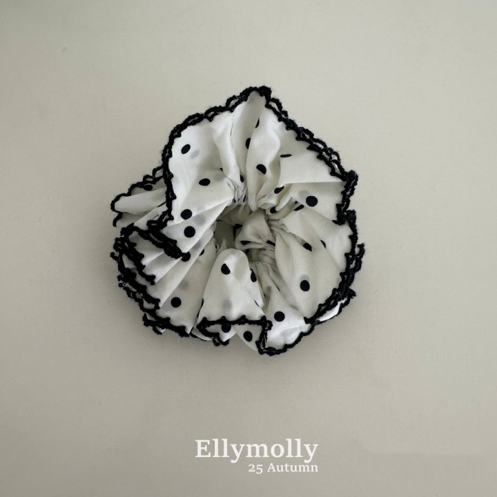 Ellymolly - Korean Children Fashion - #designkidswear - Pink Dot Hair Tie - 4