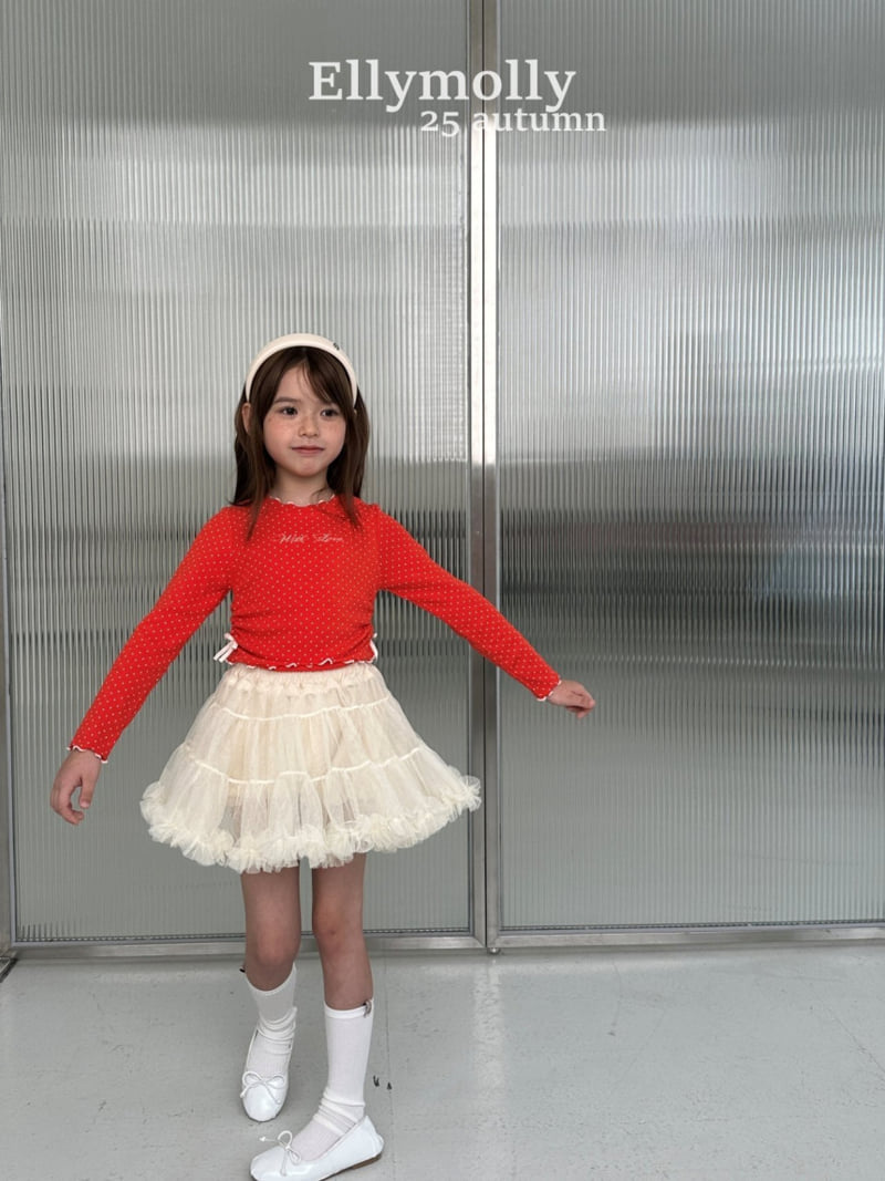 Ellymolly - Korean Children Fashion - #fashionkids - Milky Tutu Skirt - 7