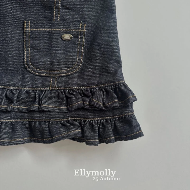 Ellymolly - Korean Children Fashion - #discoveringself - Twin Frill One-piece - 4