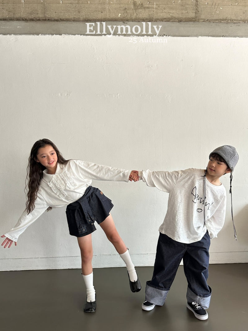 Ellymolly - Korean Children Fashion - #fashionkids - Non-fade Wrap Pants - 6