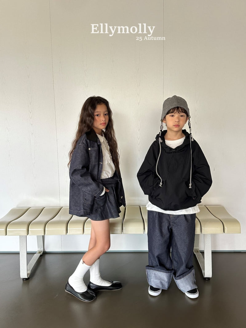 Ellymolly - Korean Children Fashion - #fashionkids - Rolled-Up Non-Fade Pants - 11