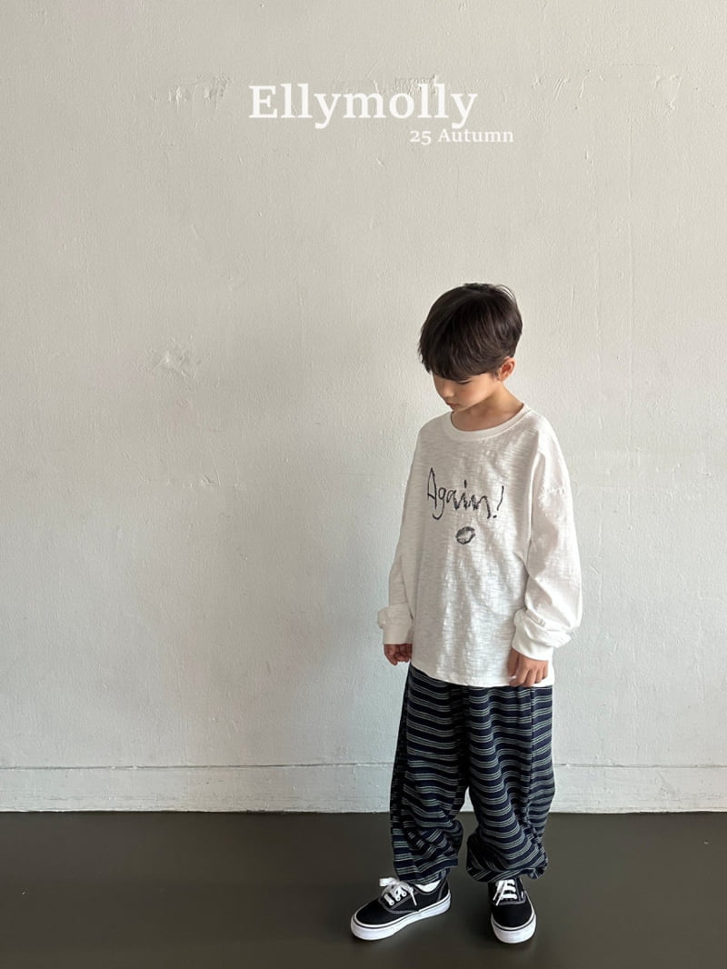 Ellymolly - Korean Children Fashion - #fashionkids - Again Slub Tee - 7