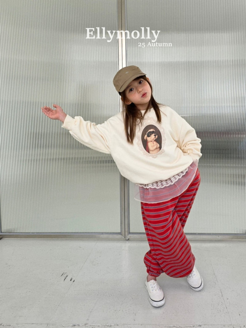 Ellymolly - Korean Children Fashion - #fashionkids - Superdog Sweatshirt - 12