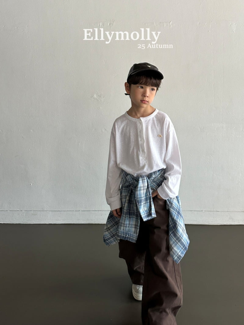 Ellymolly - Korean Children Fashion - #fashionkids - Choco Check Shirt - 10