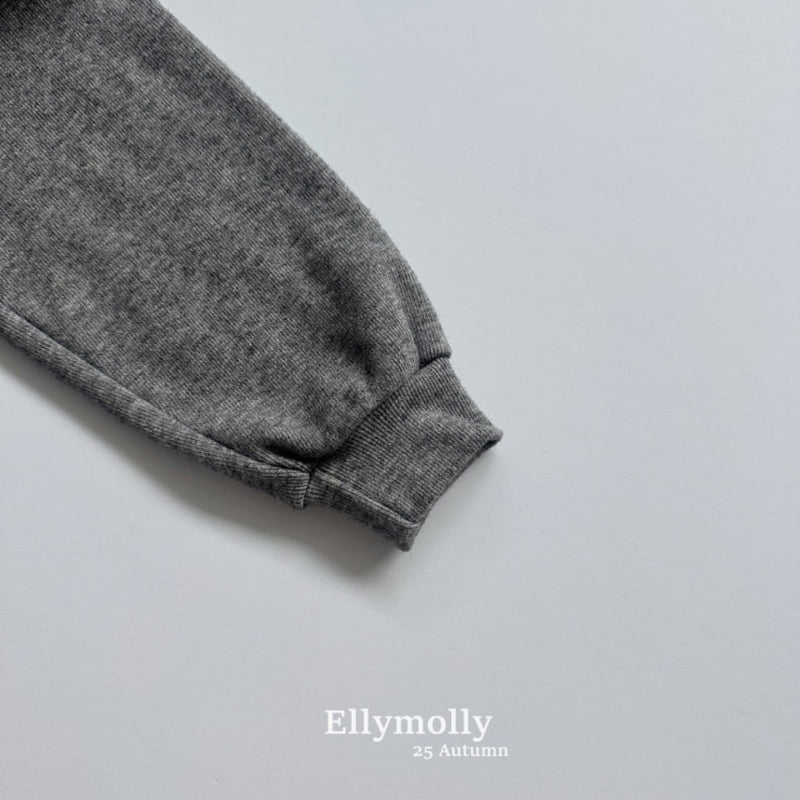 Ellymolly - Korean Children Fashion - #fashionkids - Navy Frill V-neck Tee - 5