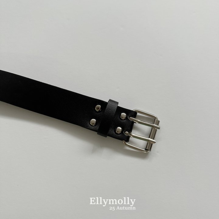 Ellymolly - Korean Children Fashion - #discoveringself - Two-line Studded Belt - 4