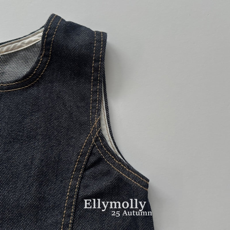 Ellymolly - Korean Children Fashion - #kidsshorts - Twin Frill One-piece - 5