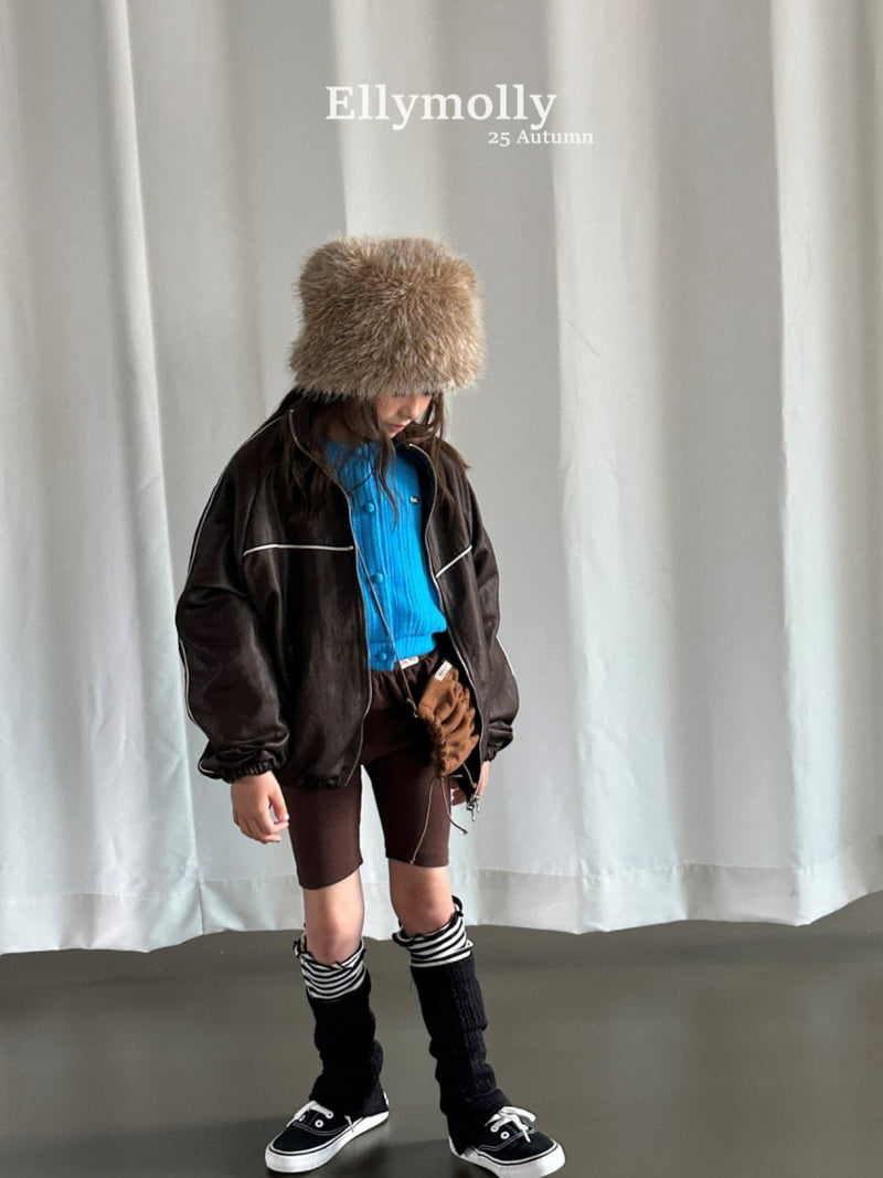 Ellymolly - Korean Children Fashion - #kidsshorts - Chacha Frill Leggings - 6