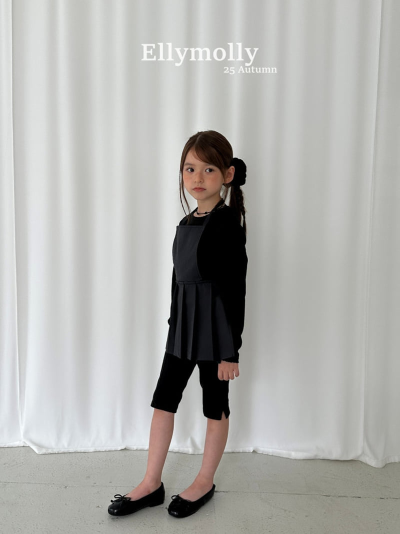Ellymolly - Korean Children Fashion - #kidsshorts - Pin-tuck Cuff Pants - 5