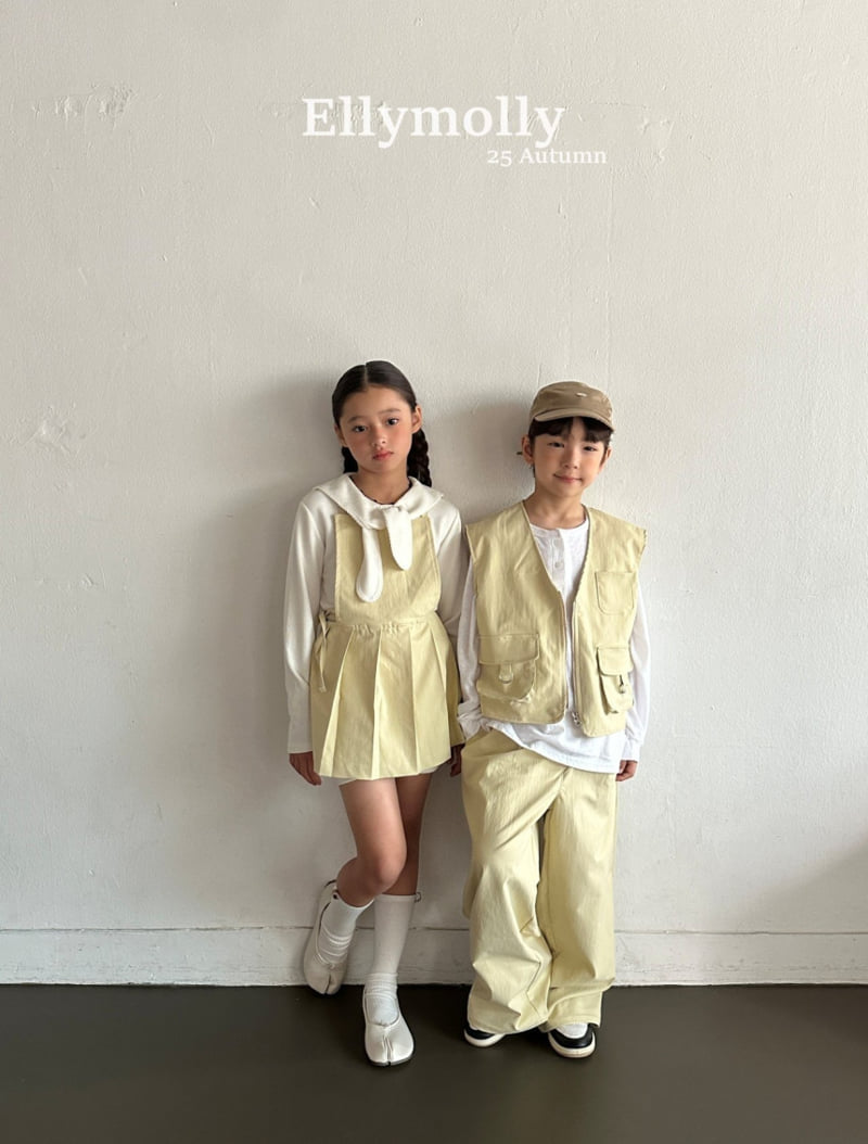 Ellymolly - Korean Children Fashion - #kidsshorts - Pinkle Sailor Tee - 11