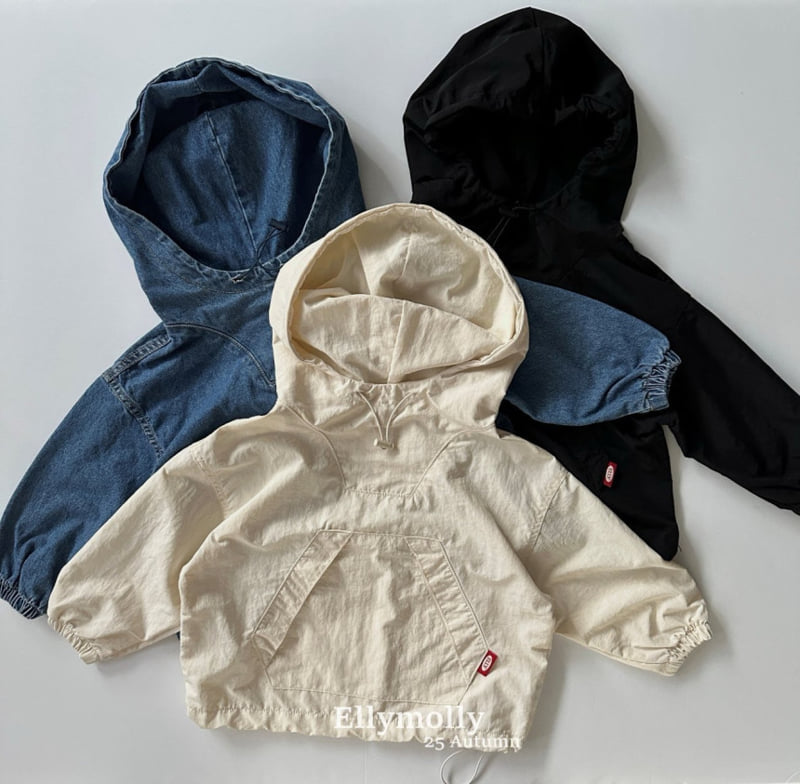 Ellymolly - Korean Children Fashion - #kidsshorts - Scone Hood Jumper - 2