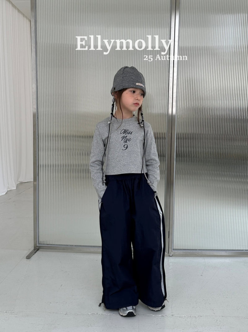 Ellymolly - Korean Children Fashion - #kidsstore - Nine Crop Tee - 11