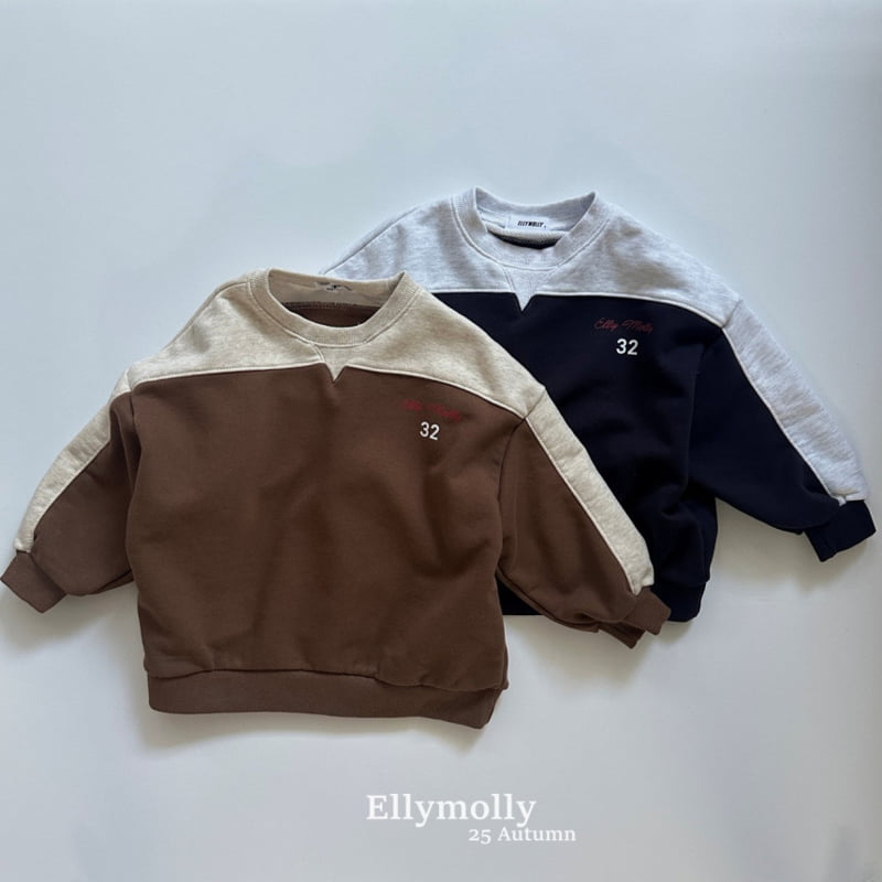Ellymolly - Korean Children Fashion - #kidsstore - Low Colorblock Sweatshirt - 2