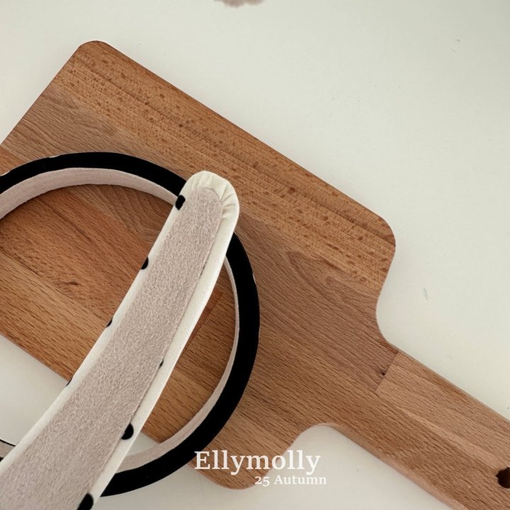 Ellymolly - Korean Children Fashion - #kidsstore - Embossed Dot Hairband - 5