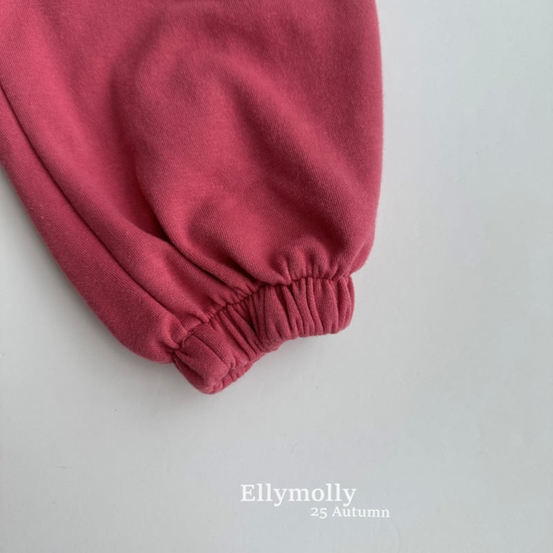 Ellymolly - Korean Children Fashion - #kidzfashiontrend - Autumn Heart Jogger Pants - 5