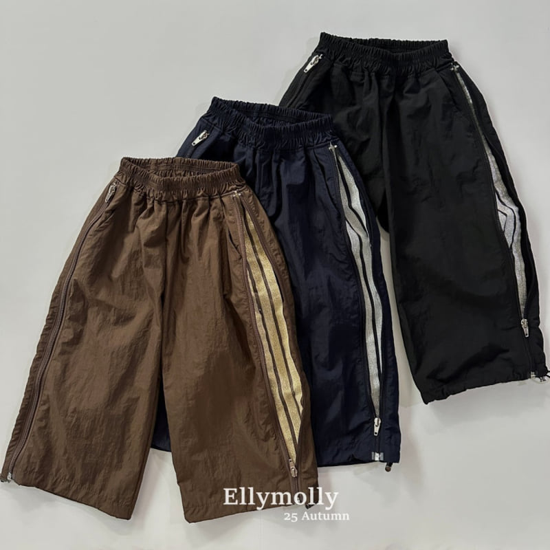 Ellymolly - Korean Children Fashion - #kidzfashiontrend - Bling Hidden Zipper Pants - 2