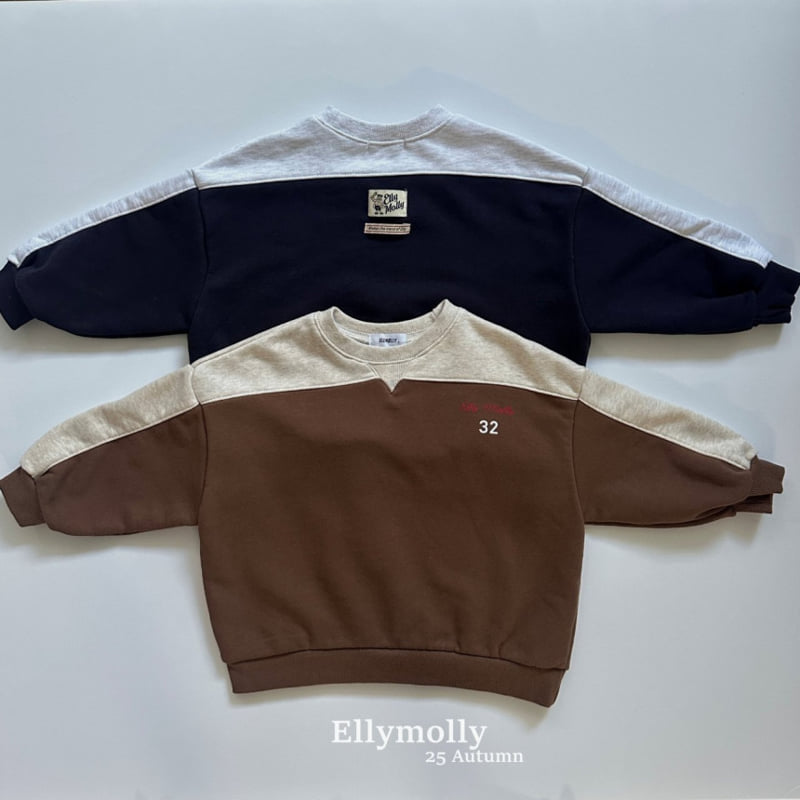 Ellymolly - Korean Children Fashion - #kidzfashiontrend - Low Colorblock Sweatshirt - 3