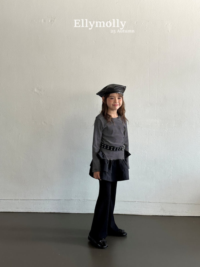 Ellymolly - Korean Children Fashion - #kidzfashiontrend - Lulu Stretch Bootcut Pants - 11