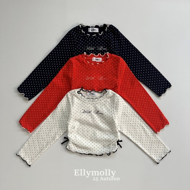 Ellymolly - Korean Children Fashion - #kidzfashiontrend - Top of Dot Tee - 2