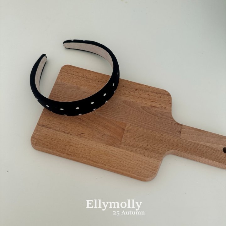 Ellymolly - Korean Children Fashion - #kidzfashiontrend - Embossed Dot Hairband - 6