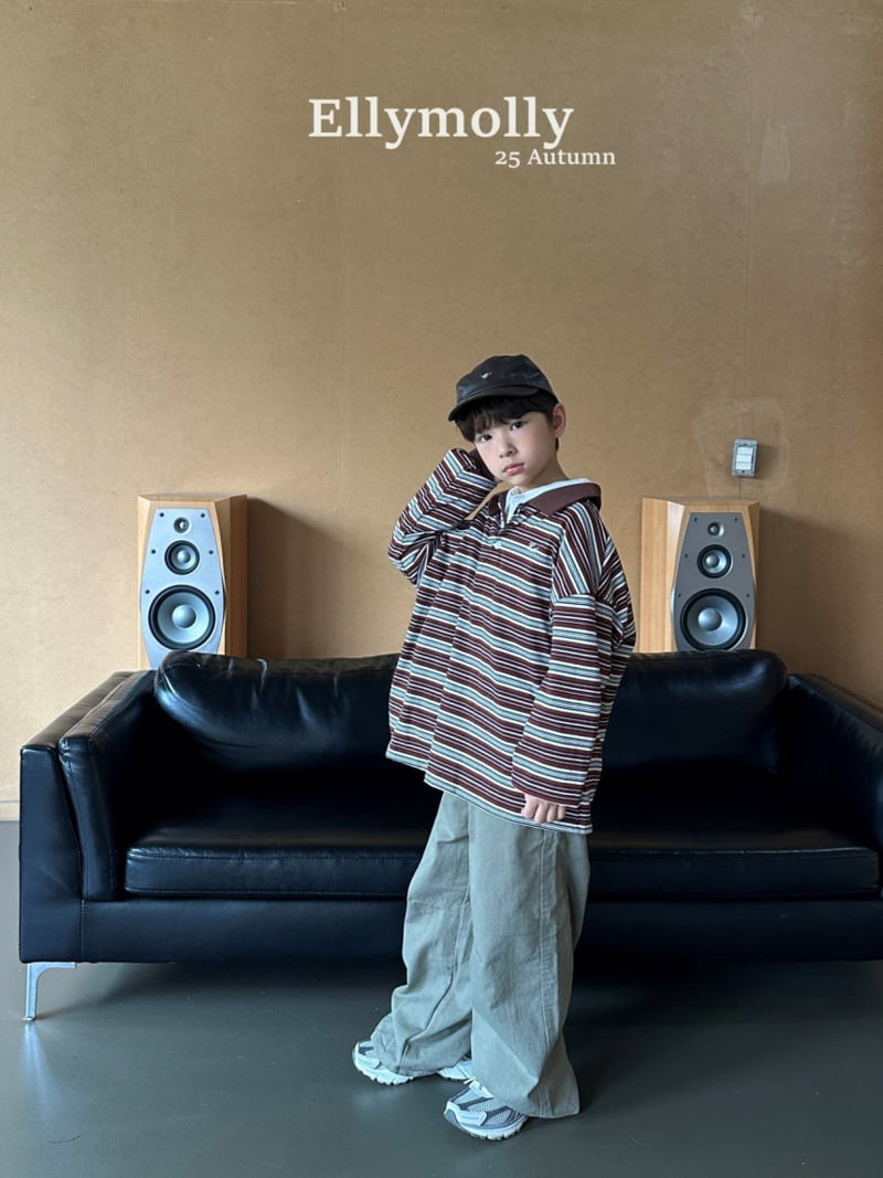 Ellymolly - Korean Children Fashion - #littlefashionista - Master Collar Tee - 8