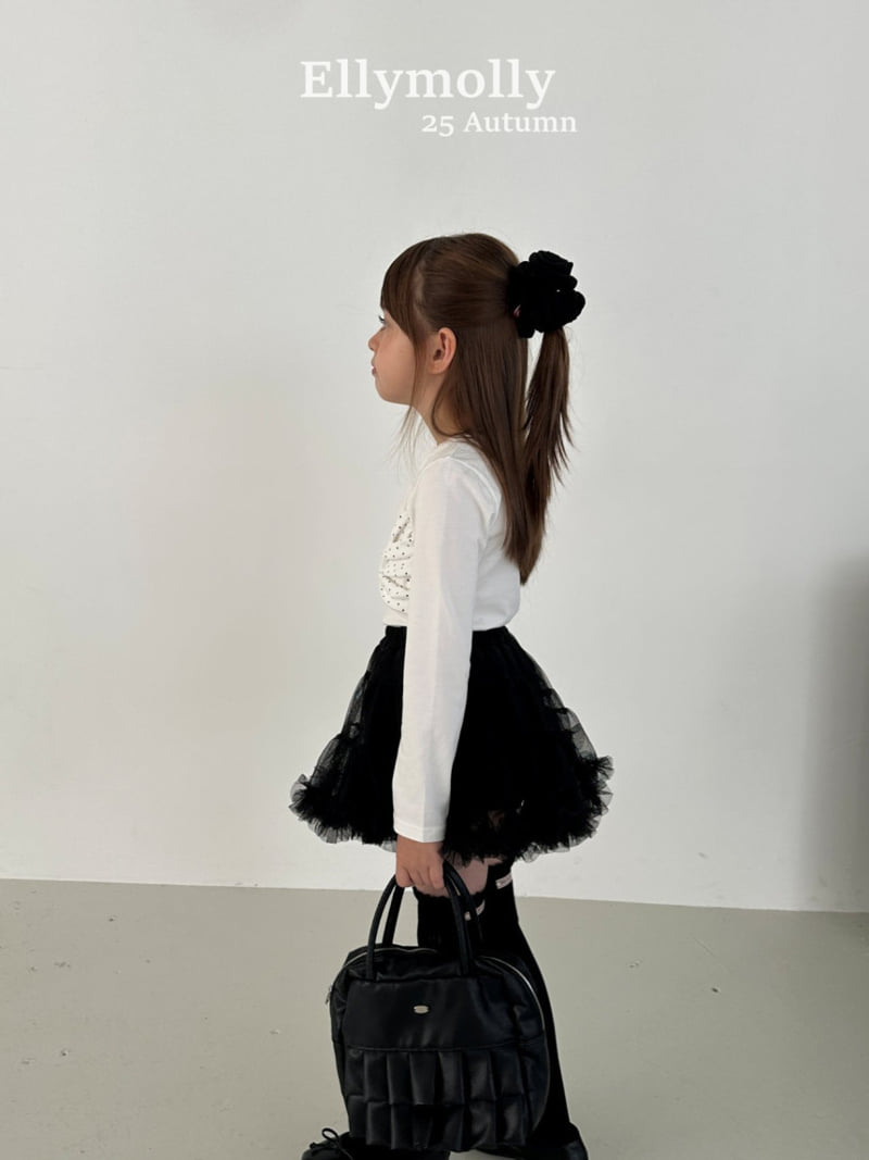 Ellymolly - Korean Children Fashion - #littlefashionista - Joy Ribbon Tee - 11