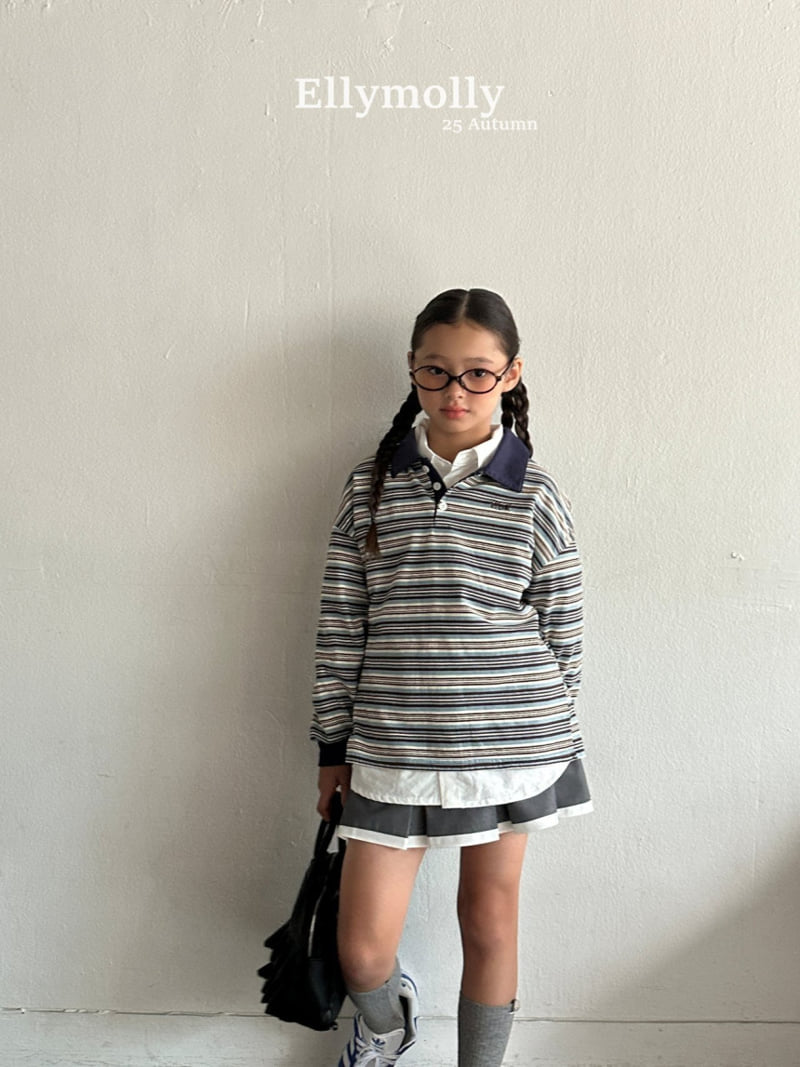 Ellymolly - Korean Children Fashion - #magicofchildhood - Master Collar Tee - 9