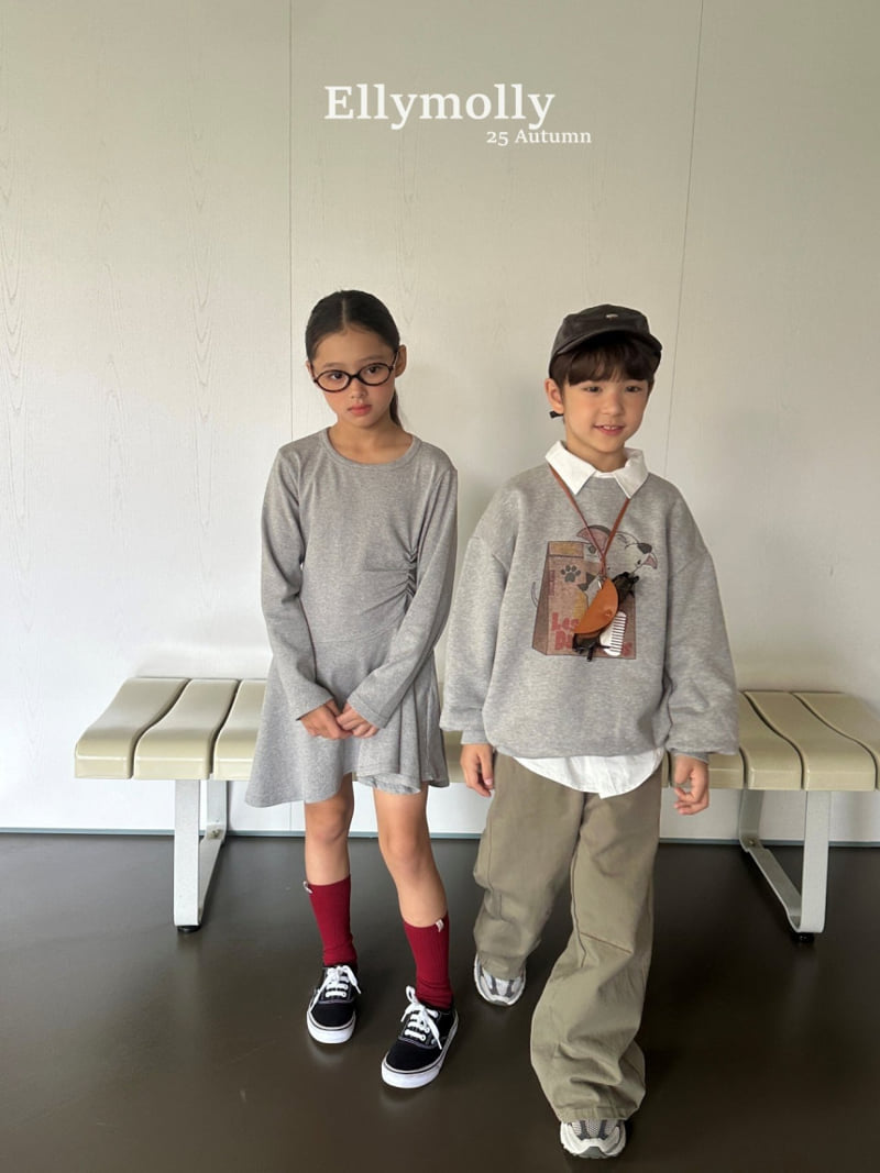 Ellymolly - Korean Children Fashion - #magicofchildhood - Dalmatian Sweatshirt - 7