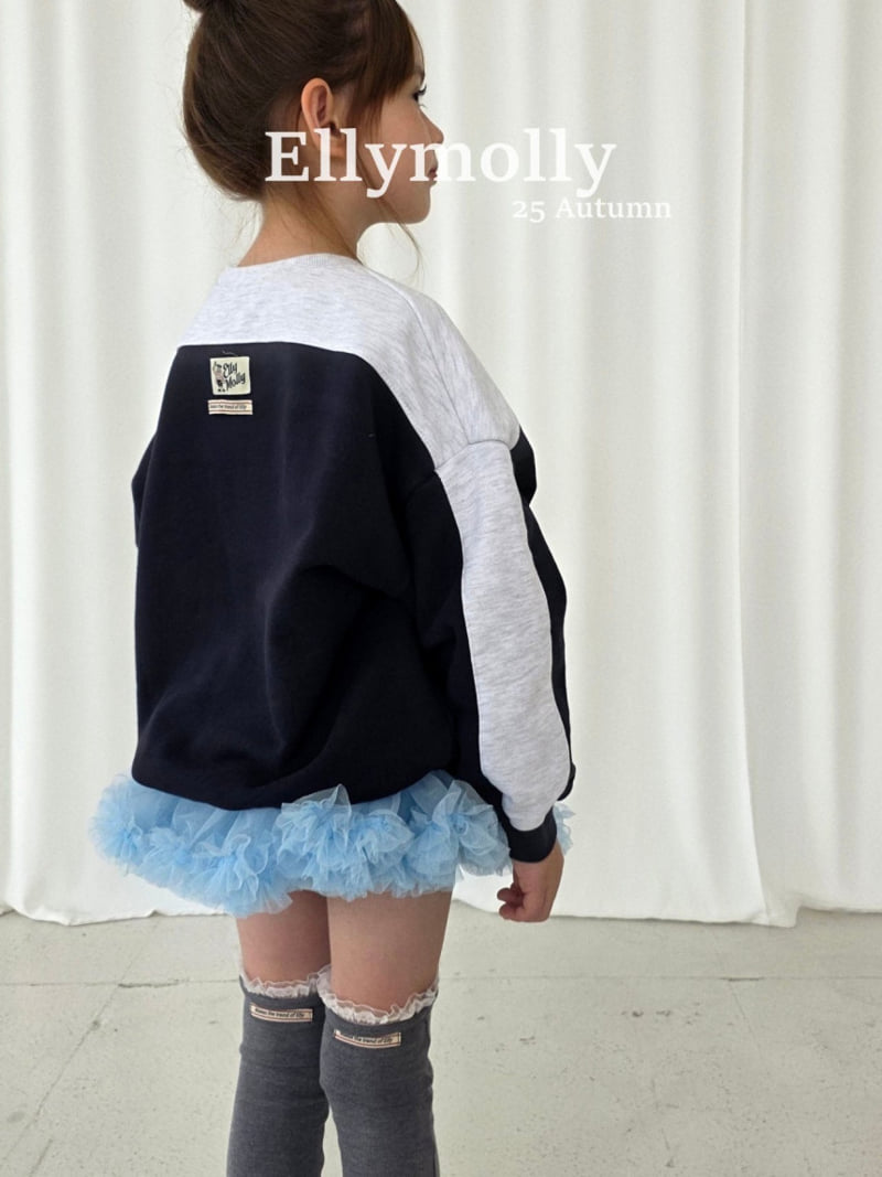 Ellymolly - Korean Children Fashion - #magicofchildhood - Low Colorblock Sweatshirt - 6
