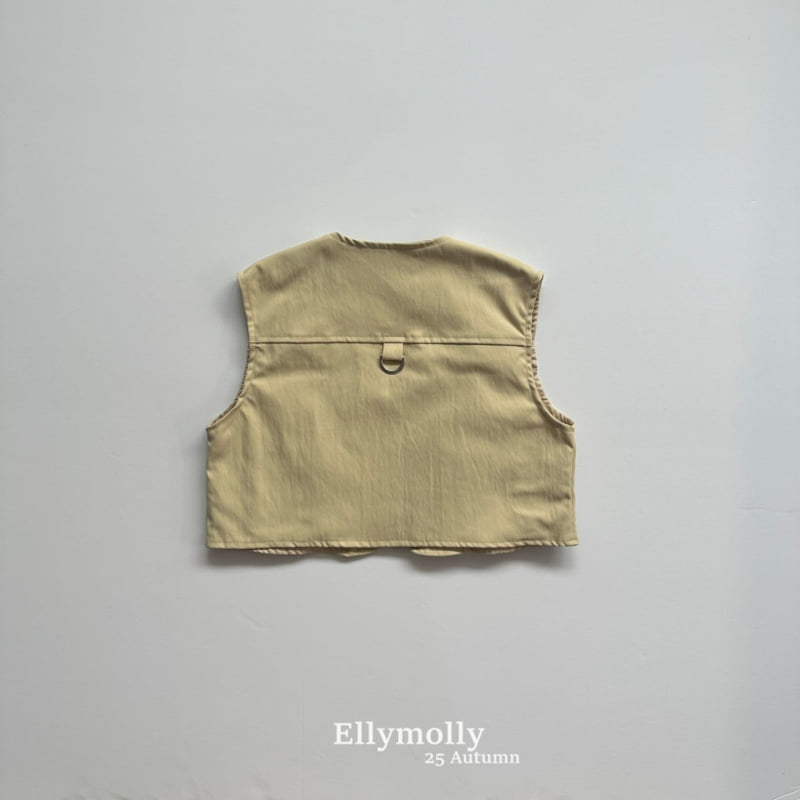 Ellymolly - Korean Children Fashion - #magicofchildhood - D-ring Pocket Vest - 3