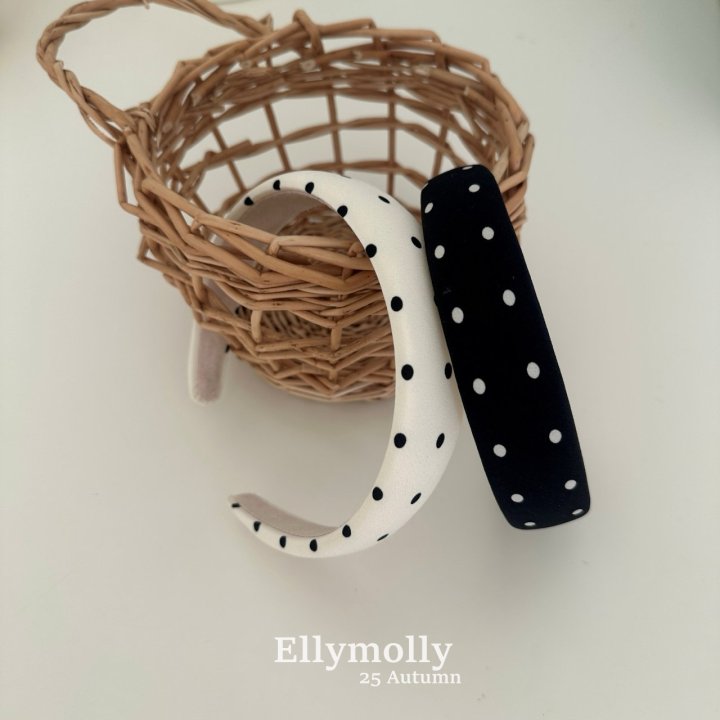 Ellymolly - Korean Children Fashion - #magicofchildhood - Embossed Dot Hairband - 9