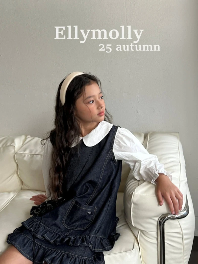 Ellymolly - Korean Children Fashion - #minifashionista - Twin Frill One-piece - 11