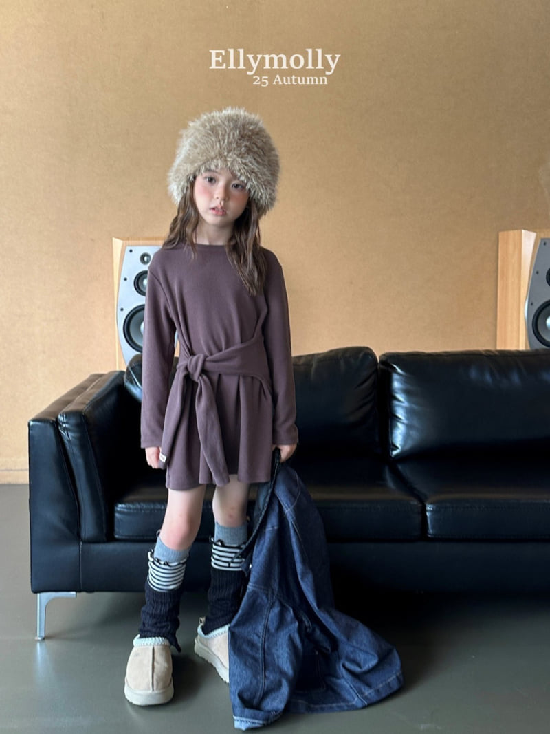 Ellymolly - Korean Children Fashion - #minifashionista - Wrap Layer One-piece - 8