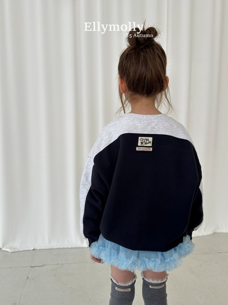 Ellymolly - Korean Children Fashion - #minifashionista - Low Colorblock Sweatshirt - 7