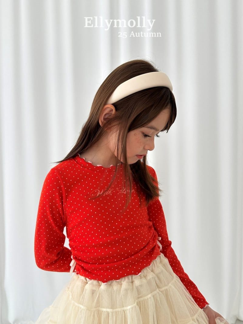 Ellymolly - Korean Children Fashion - #minifashionista - Top of Dot Tee - 6