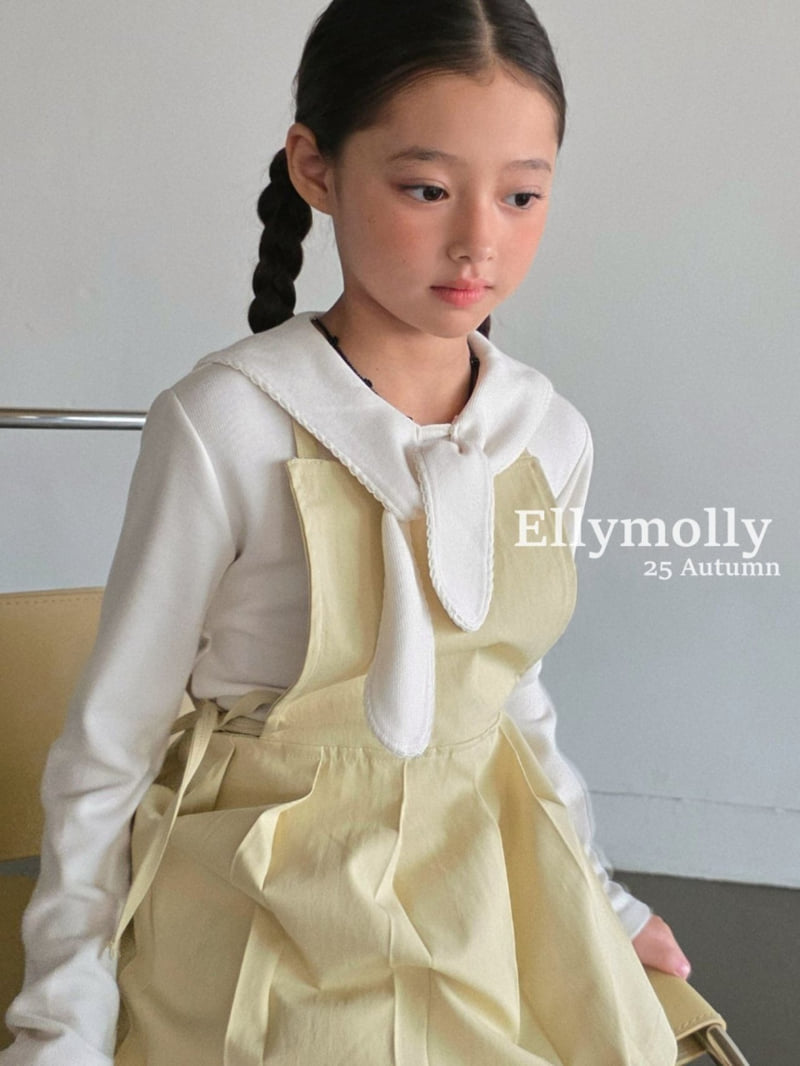 Ellymolly - Korean Children Fashion - #prettylittlegirls - Eiffel Wrap One-piece - 7