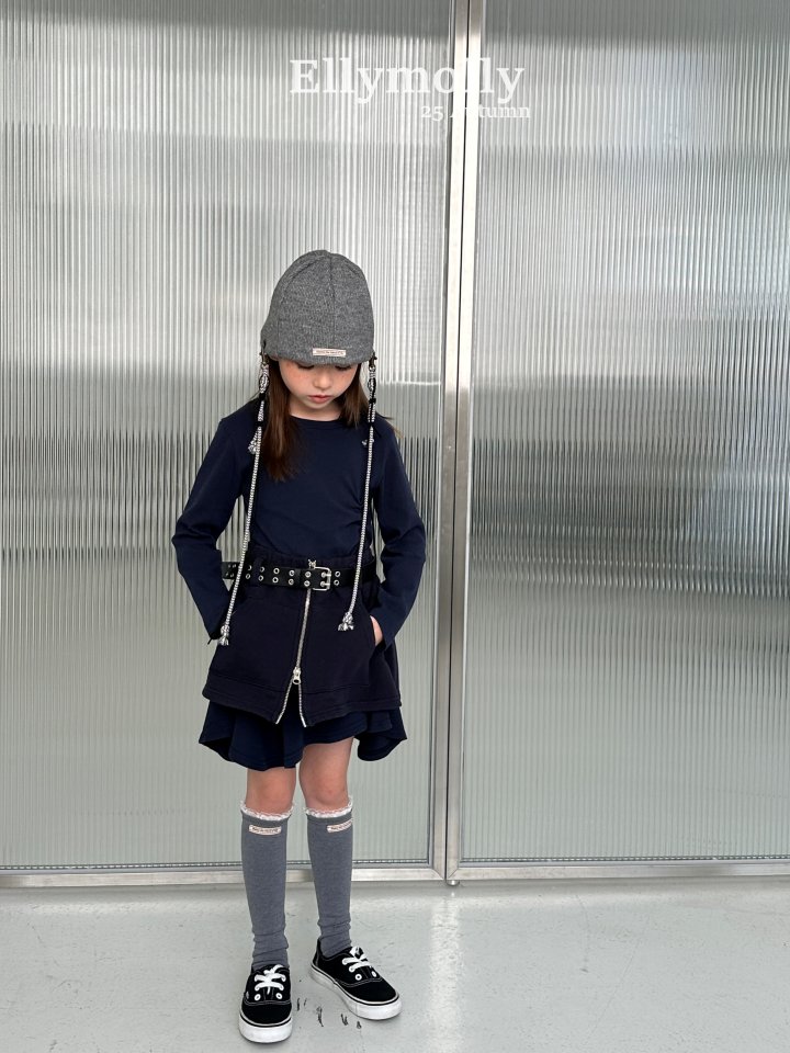 Ellymolly - Korean Children Fashion - #prettylittlegirls - Two-line Studded Belt - 12