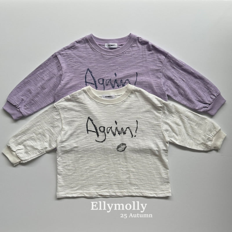 Ellymolly - Korean Children Fashion - #stylishchildhood - Again Slub Tee - 2